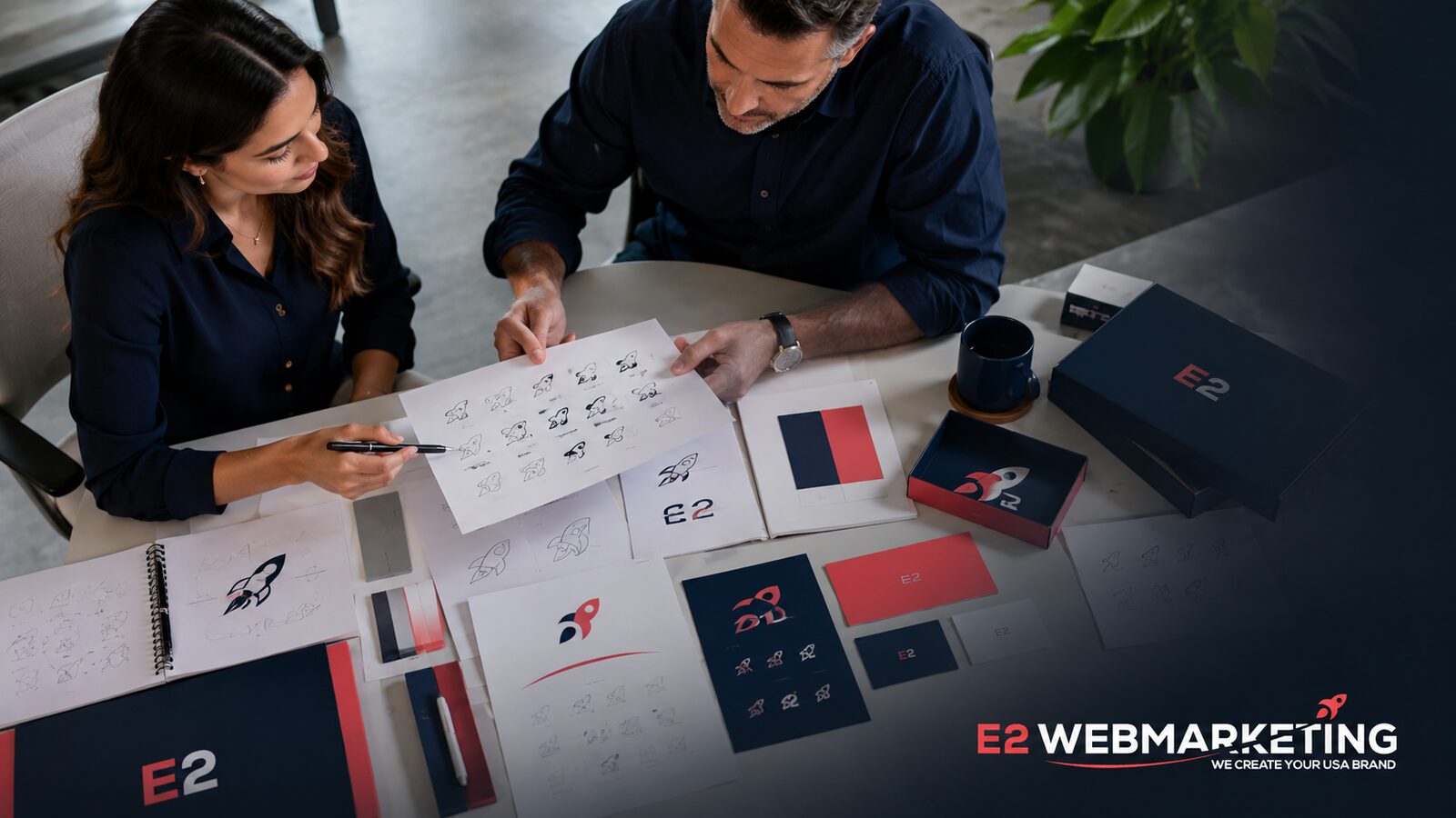 Logo-Design und Markenidentität für wachsende Unternehmen
